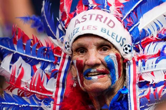 Sport Bilder des Tages Spain v France: Semi-Final - UEFA EURO, EM, Europameisterschaft,Fussball 2024 French supporter prior the UEFA EURO 2024 semi-final match between Spain v France at Munich Football Arena on July 9, 2024 in Munich, Germany. Munich Germany  Copyright: xJosexBretonx originalFilename:bretonhernandez-spainvfr240709_npEbY.jpg