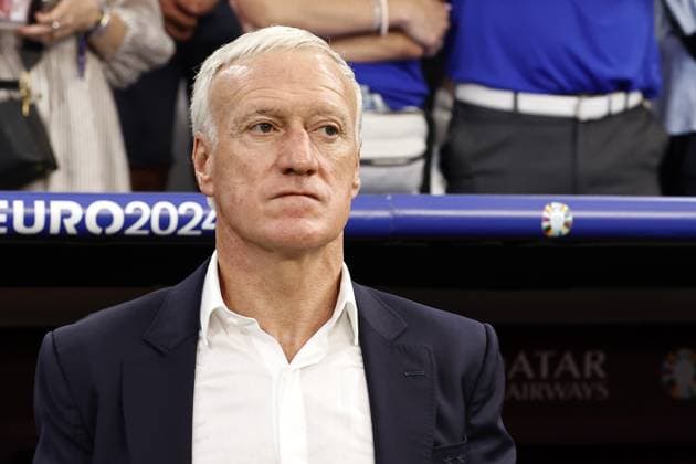 MUNICH - France coach Didier Deschamps during the UEFA EURO, EM, Europameisterschaft,Fussball 2024 semi-final match between Spain and France at the Munich Football Arena on July 9, 2024 in Munich, Germany. ANP Hollandse Hoogte Maurice van Steen UEFA EURO 2024 2024 xVIxANPxSportx xVanxSteenxFotografiexIVx 503132178 originalFilename: 503132178.jpg