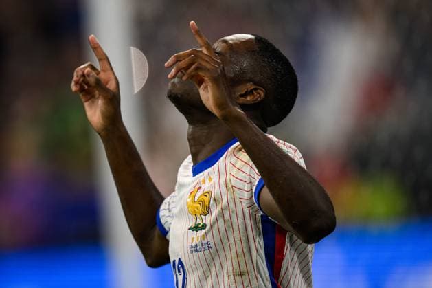 MUENCHEN, GERMANY - 9 JULY, 2024: Randal Kolo Muani, The football match of EURO 2024 semi-final Spain vs France at Muenchen Arena  Copyright: xVITALIIxKLIUIEVx