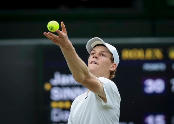 Jannik Sinner Tennis - Wimbledon 2024 - Grand Slam ITF ATP, Tennis Herren WTA, Tennis Damen - AELTC - London - - Great Britain - 9 July 2024. Copyright: xJuergenxHasenkopfx