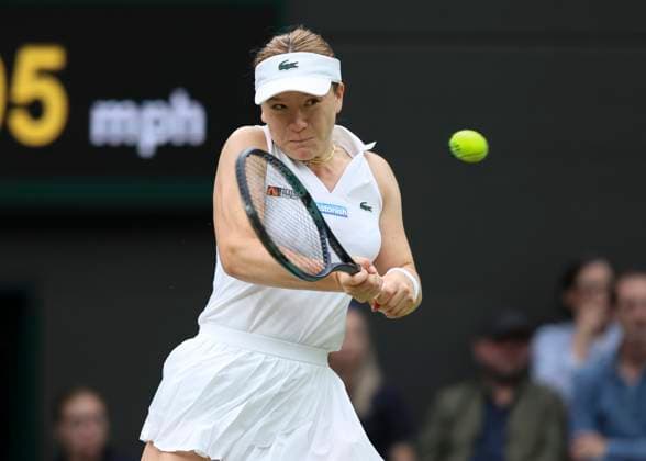Tennis, Wimbledon, Die Highlights Lulu Sun (NZL) Tennis - Wimbledon 2024 - Grand Slam ITF ATP, Tennis Herren WTA, Tennis Damen - AELTC - London - - Great Britain - 9 July 2024. Copyright: xJuergenxHasenkopfx