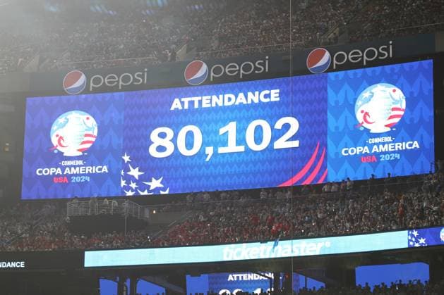 RECORD DATE NOT STATED Copa America Semi Final : Argentina vs Canada. (SPO) Copa America Semi Final : Argentina vs Canada. July 9, 2024, East Rutherford, New Jersey, USA: Soccer match between Argentina and Canada valid for the Semifinal of 2024 Copa America championship at MetLife stadium in East Rutherford, New Jersey . Credit: Niyi Fote Thenews2 (Foto: Niyi Fote Thenews2 imago images) SPO  Copyright: xNiyixFotex