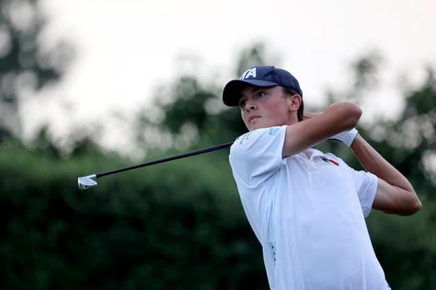 GOLF - European Boys Team Championship ATZENBRUGG,AUSTRIA,10.JUL.24 - GOLF - European Boys Team Championship, Diamond Country Club. Image shows Giovanni Binaghi(ITA).  GEPAxpictures xHansxOberlaender