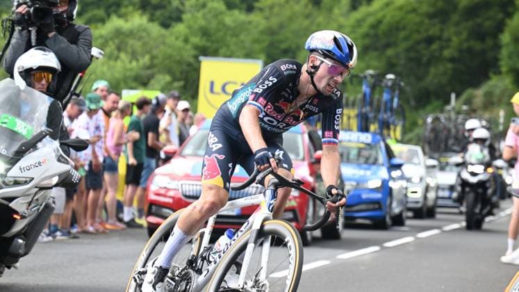 10-07-2024 Tour De France; Tappa 11 Evaux Les Bains - Le Lioran; 2024, Bora - Hansgrohe; Roglic, Primoz; Col De Font De Cere; 
