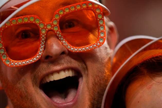 Netherland Supporters during a semifinal match between Netherland and England at the Euro 2024 soccer tournament in Dortmund at Signal Iduna Park, Germany, Wednesday, July 10, 2024 - Soccer .  Copyright: xFabioxFerrari LaPressex