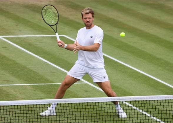 Tennis, Wimbledon, Die Highlights Kevin Krawietz und Tim Puetz, Herren Doppel Tennis - Wimbledon 2024 - Grand Slam ITF ATP, Tennis Herren WTA, Tennis Damen - AELTC - London - - Great Britain - 10 July 2024. Copyright: xJuergenxHasenkopfx