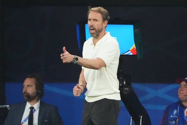 Trainer Gareth Southgate (England) gibt Anweisungen - Dortmund 10.07.2024: Niederlande vs. England, EURO2024 M50, Halbfinale, EM-Arena Dortmund