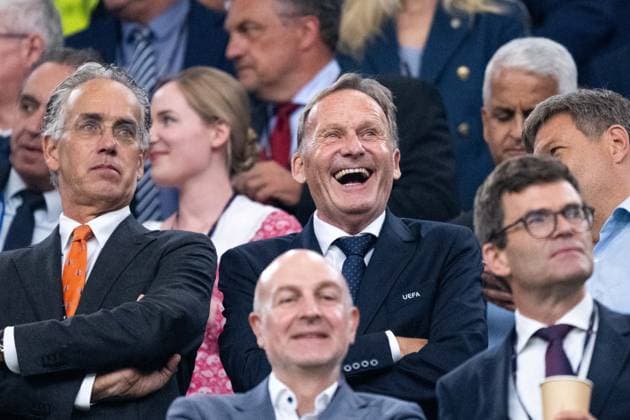Hans-Joachim Watzke (Deutschland, DFB Vizepraesident, Borussia Dortmund), GER, Netherlands (NED) vs England (ENG), Fussball Europameisterschaft, UEFA EURO, EM, Europameisterschaft,Fussball 2024, Semifinal, 10.07.2024 GER, Netherlands (NED) vs England (ENG), Fussball Europameisterschaft, UEFA EURO 2024, Semifinal, 10.07.2024 Dortmund Copyright: xEibner-Pressefoto Memmlerx EP_MMR