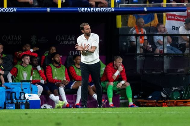 Gareth Southgate (England, Trainer), GER, Netherlands (NED) vs England (ENG), Fussball Europameisterschaft, UEFA EURO, EM, Europameisterschaft,Fussball 2024, Semifinal, 10.07.2024 GER, Netherlands (NED) vs England (ENG), Fussball Europameisterschaft, UEFA EURO 2024, Semifinal, 10.07.2024 Dortmund Copyright: xEibner-Pressefoto Memmlerx EP_MMR
