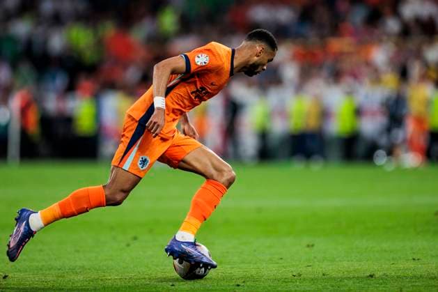 Cody Gakpo (Niederlande, 11). UEFA EURO, EM, Europameisterschaft,Fussball 2024: Niederlande - England; 10.07.2024 UEFA EURO 2024: Niederlande - England; BVB Stadion Dortmund, Dortmund am 10.07.2024 Copyright: xBEAUTIFULxSPORTS Wunderlx