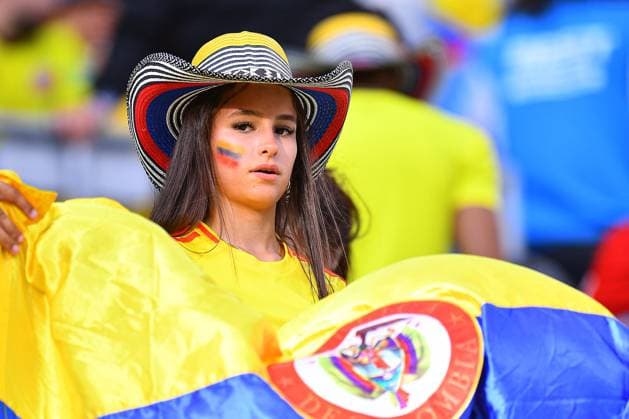 RECORD DATE NOT STATED Copa America USA 2024 Colombia vs Uruguay - Semifinal Fans o Aficion during the CONMEBOL Copa America 2024 Semi-final match between Colombia and Uruguay, at Bank of America Stadium, on July 10, 2024 in Charlotte, North Carolina, United States. CHARLOTTE NORTH CAROLINA UNITED STATES  Copyright: xAdrianxMaciasx 20240710182509_CA_SF_2024_COL_URU_FANS46
