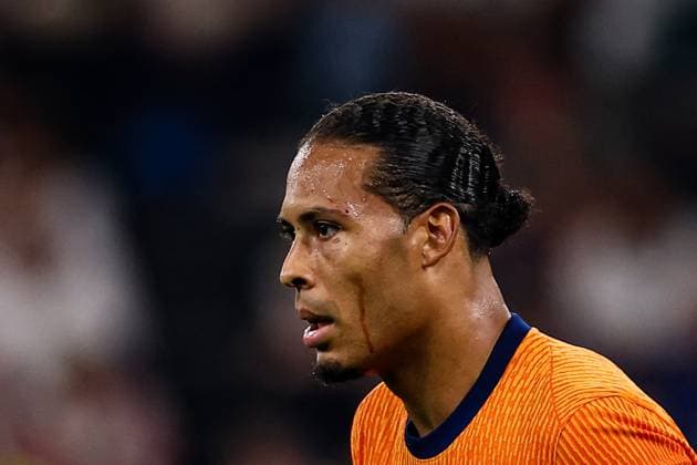 July 10, 2024, Dortmund, Germany: Virgil van Dijk of England seen during the UEFA EURO, EM, Europameisterschaft,Fussball 2024 match between Netherlands and England at Signal Iduna Park (Dortmund)..Final score: Full time, Netherlands 1:2 England. Dortmund Germany - ZUMAs197 20240710_aaa_s197_227 Copyright: xGrzegorzxWajdax