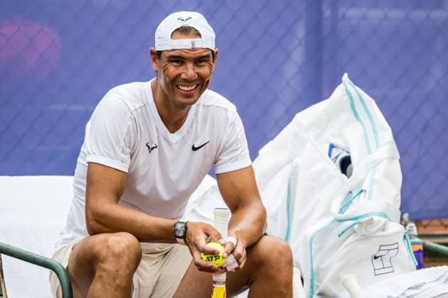 240711 Rafael Nadal of Spain during a training session ahead of Nordea Open Tennis tournament on July 11, 2024 in Bastad. Photo: Niclas Jönsson BILDBYRAN COP 273 NO0277 tennis atp250 nordea open bastad training bbeng Copyright: NICLASxJÖNSSON BB240711NO038