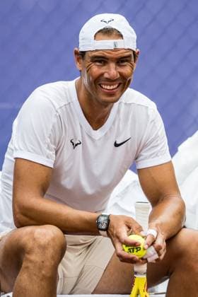 240711 Rafael Nadal of Spain during a training session ahead of Nordea Open Tennis tournament on July 11, 2024 in Bastad. Photo: Niclas Jönsson BILDBYRAN COP 273 NO0277 tennis atp250 nordea open bastad training bbeng Copyright: NICLASxJÖNSSON BB240711NO036