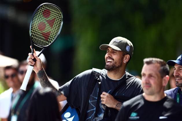 Nick Kyrgios Wimbledon Tennis Championships, Day 11, The All England Lawn Tennis and Croquet Club, London, UK - 11 Jul 2024  Copyright: xJamesxMarsh Shutterstockx 14580282z