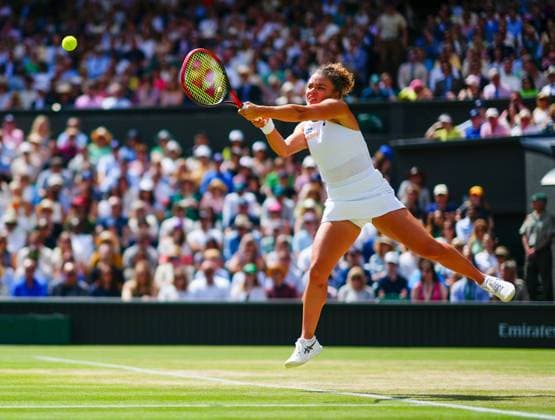 Jasmine Paolini during her semi final match Wimbledon Tennis Championships, Day 11, The All England Lawn Tennis and Croquet Club, London, UK - 11 Jul 2024  Copyright: xJavierxGarcia Shutterstockx 14580280bs