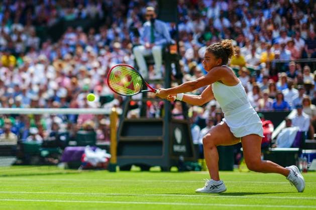 Jasmine Paolini during her semi final match Wimbledon Tennis Championships, Day 11, The All England Lawn Tennis and Croquet Club, London, UK - 11 Jul 2024  Copyright: xJavierxGarcia Shutterstockx 14580280ci