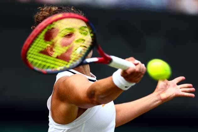 Sport Bilder des Tages Jasmine Paolini during her semi final match Wimbledon Tennis Championships, Day 11, The All England Lawn Tennis and Croquet Club, London, UK - 11 Jul 2024  Copyright: xJamesxMarsh Shutterstockx 14580282cj