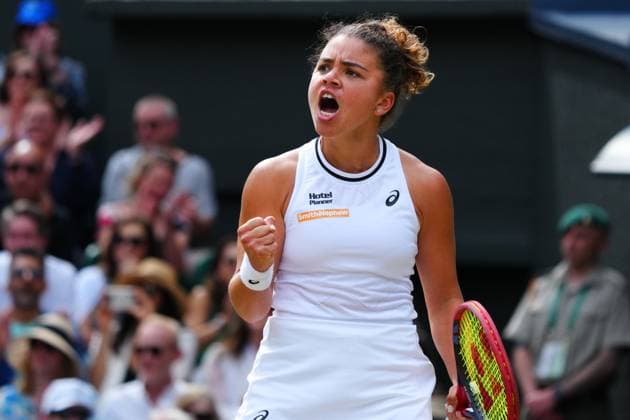 Sport Themen der Woche KW28 Sport Bilder des Tages Jasmine Paolini celebrates during her semi final match Wimbledon Tennis Championships, Day 11, The All England Lawn Tennis and Croquet Club, London, UK - 11 Jul 2024  Copyright: xJavierxGarcia Shutterstockx 14580280dt