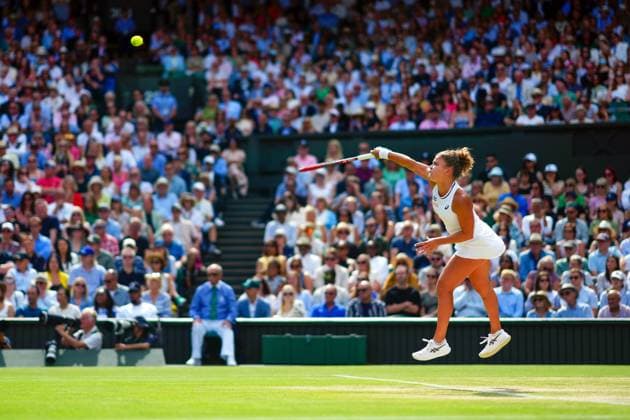 Jasmine Paolini during her semi final match Wimbledon Tennis Championships, Day 11, The All England Lawn Tennis and Croquet Club, London, UK - 11 Jul 2024  Copyright: xJavierxGarcia Shutterstockx 14580280er