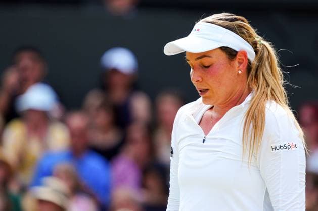 Donna Vekic during her semi final match Wimbledon Tennis Championships, Day 11, The All England Lawn Tennis and Croquet Club, London, UK - 11 Jul 2024  Copyright: xJavierxGarcia Shutterstockx 14580280ex