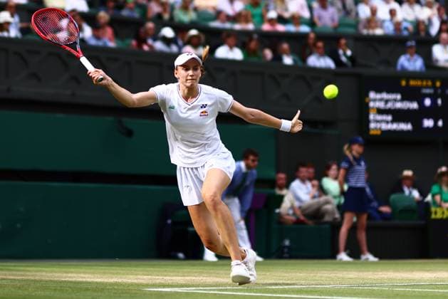 Elena Rybakina during her semi final match Wimbledon Tennis Championships, Day 11, The All England Lawn Tennis and Croquet Club, London, UK - 11 Jul 2024  Copyright: xJamesxMarsh Shutterstockx 14580282fd