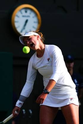 Barbora Krejcikova during her semi final match Wimbledon Tennis Championships, Day 11, The All England Lawn Tennis and Croquet Club, London, UK - 11 Jul 2024  Copyright: xJavierxGarcia Shutterstockx 14580280go