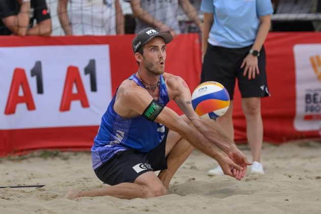 Beach Pro Tour - Elite 16 Vienna, 11.07.2024, Wien Clemens Wickler (GER); Beach Pro Tour - Elite 16 Vienna, Wien am 11.07.2024 Copyright: xBEAUTIFULxSPORTS PeterxWeberx