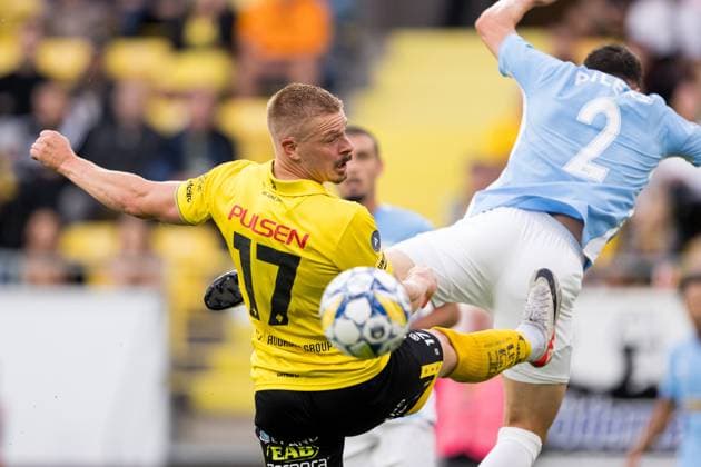 240711 Per Frick of Elfsborg during the UEFA Europa League qualification match between Elfsborg and Pafos on July 11, 2024 in Boras. Photo: Jörgen Jarnberger BILDBYRAN COP 112 JJ0379 fotboll football soccer fotball uefa europa league kval qualifying round qualification elfsborg pafos bbeng Copyright: JÖRGENxJARNBERGER BB240711JJ063