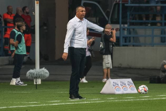 2024 25 UEFA Europa League first qualifying round Wisla Krakow - KF Llapi 07.22.2024 Krakow (Cracow) Poland, Football 2024 25 UEFA Europa League first qualifying round, Wisla Krakow - KF Llapi op: Tahir Batatina - coach Copyright: xKonradxSwieradx IMG_8498