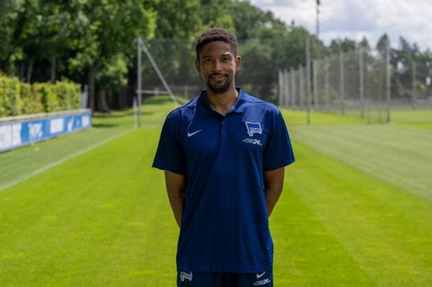 Physiotherapeut Frederick Syna; Hertha BSC; 2. Bundesliga, Porträttermin 2024 2025, 11.07. 2024,