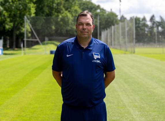 Torwart-Trainer Andreas Menger; Hertha BSC; 2. Bundesliga, Porträttermin 2024 2025, 11.07. 2024,