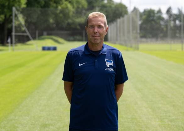 Physiotherapeut Jürgen Lange; Hertha BSC; 2. Bundesliga, Porträttermin 2024 2025, 11.07. 2024,