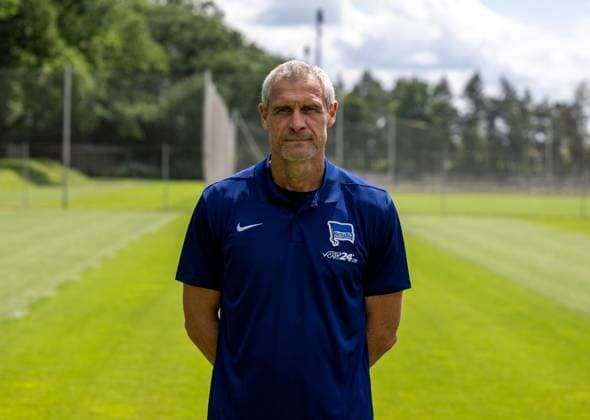 Zeugwart Hendrik Herzog; Hertha BSC; 2. Bundesliga, Porträttermin 2024 2025, 11.07. 2024, *** Equipment manager Hendrik Herzog Hertha BSC 2 Bundesliga, portrait date 2024 2025, 11 07 2024, Copyright: xMatthiasxKochx