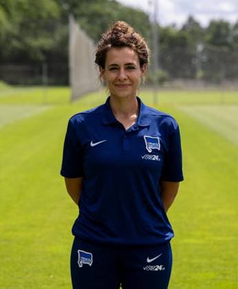Anne Kaube; Physiotherapeutin Hertha BSC; 2. Bundesliga, Porträttermin 2024 2025, 11.07. 2024,