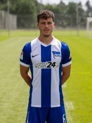 Diego Demme; Hertha BSC; 2. Bundesliga, Porträttermin 2024 2025, 11.07. 2024,