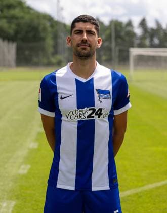 Andreas Bouchalakis; Hertha BSC; 2. Bundesliga, Porträttermin 2024 2025, 11.07. 2024,