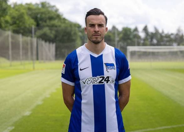 Haris Tabakovic; Hertha BSC; 2. Bundesliga, Porträttermin 2024 2025, 11.07. 2024,