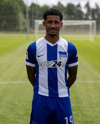 Jeremy Dudziak; Hertha BSC; 2. Bundesliga, Porträttermin 2024 2025, 11.07. 2024,