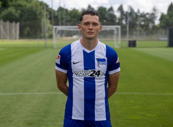 Fabian Reese; Hertha BSC; 2. Bundesliga, Porträttermin 2024 2025, 11.07. 2024,