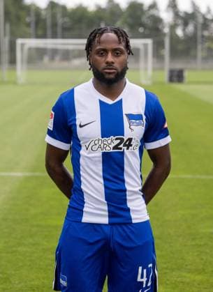 Deyovaisio Zeefuik (Hertha BSC); 2. Bundesliga, Porträttermin 2024 2025, 11.07. 2024,