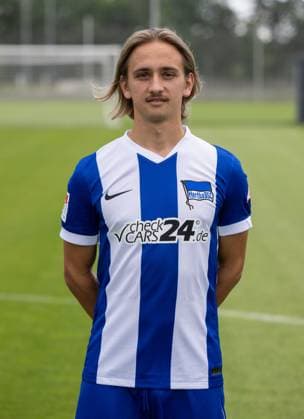 Michal Karbownik; Hertha BSC; 2. Bundesliga, Porträttermin 2024 2025, 11.07. 2024,
