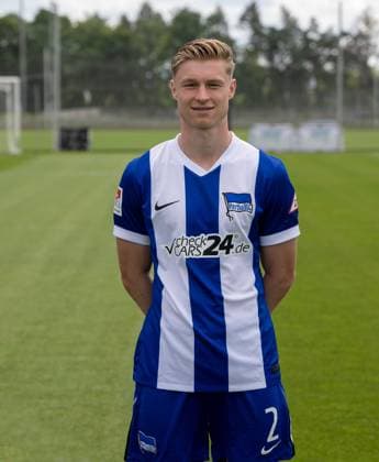Julian Eitschberger; Hertha BSC; 2. Bundesliga, Porträttermin 2024 2025, 11.07. 2024,