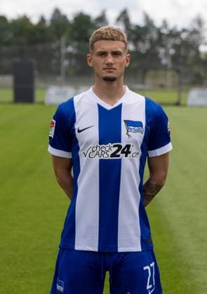 Michael Cuisance; Hertha BSC; 2. Bundesliga, Porträttermin 2024 2025, 11.07. 2024,