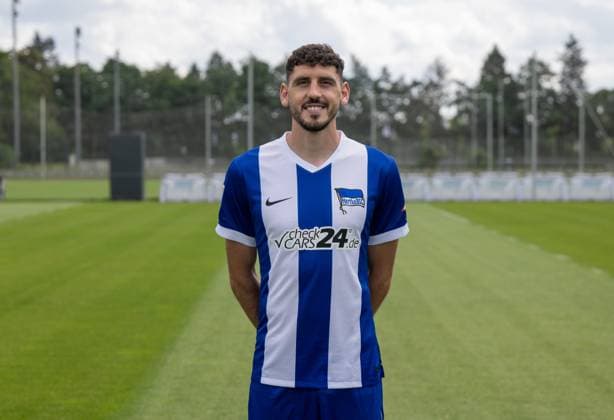 Agustin Rogel; Hertha BSC; 2. Bundesliga, Porträttermin 2024 2025, 11.07. 2024,