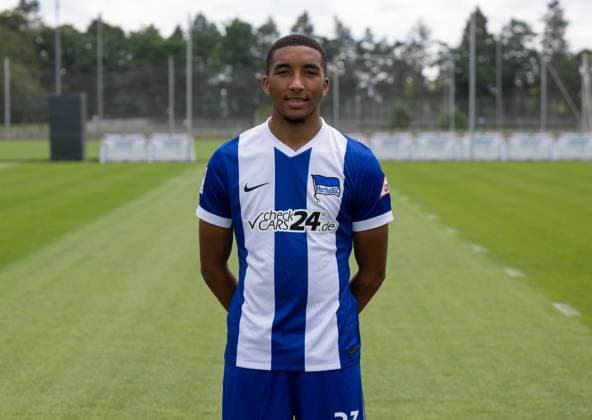 Bradley Ibrahim, Hertha BSC; 2. Bundesliga, Porträttermin 2024 2025, 11.07. 2024,
