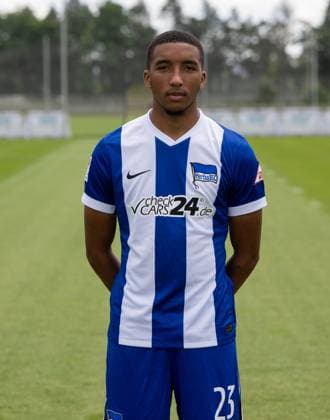 Bradley Ibrahim, Hertha BSC; 2. Bundesliga, Porträttermin 2024 2025, 11.07. 2024,
