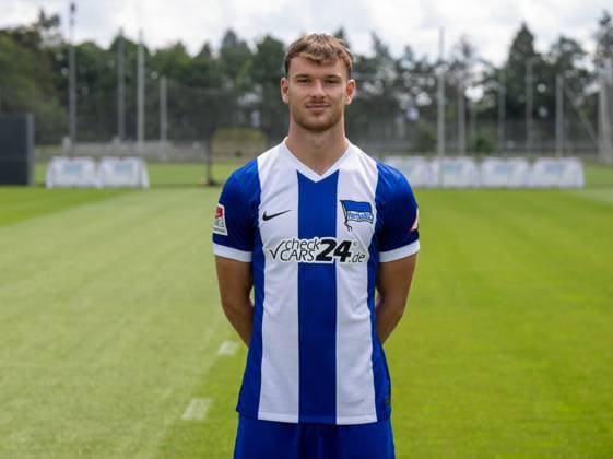 Pascal Klemens; Hertha BSC; 2. Bundesliga, Porträttermin 2024 2025, 11.07. 2024,