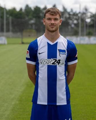 Pascal Klemens; Hertha BSC; 2. Bundesliga, Porträttermin 2024 2025, 11.07. 2024,