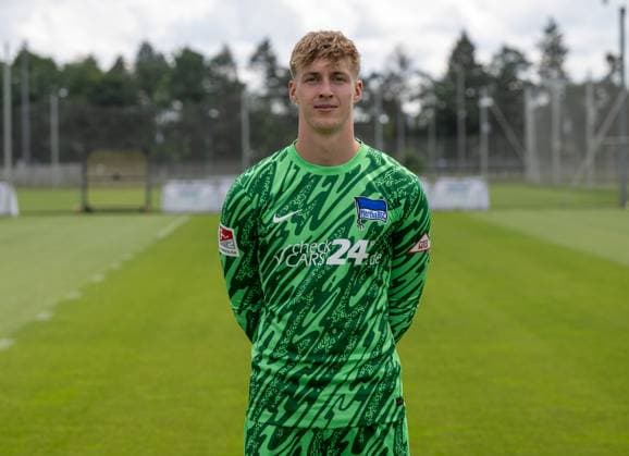 Torwart Tim Goller, Hertha BSC; 2. Bundesliga, Porträttermin 2024 2025, 11.07. 2024,